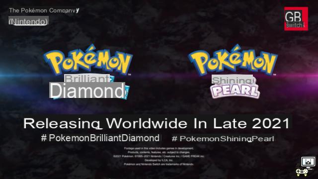Remakes de Pokémon Diamante y Perla confirmados para Switch