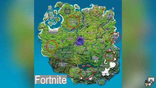 Fortnite Hiding puts locations in Chapter 3 Season 1 and how to destroy them