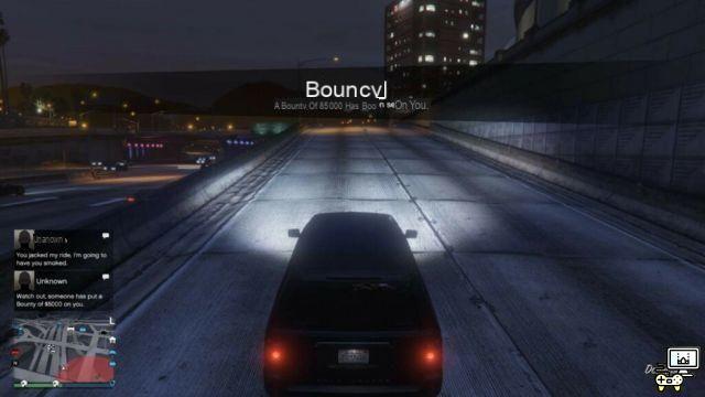 How to put a bounty on another player in GTA 5