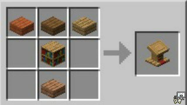 How to make a pulpit in Minecraft?