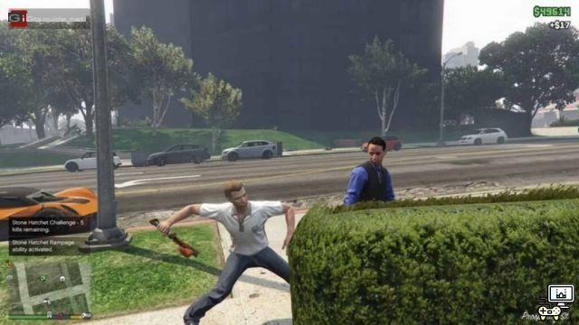 How to get the stone hatchet in GTA 5