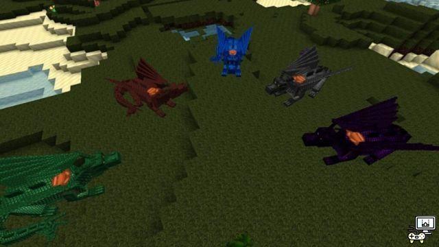 Top 5 Minecraft mods to tame dragons!