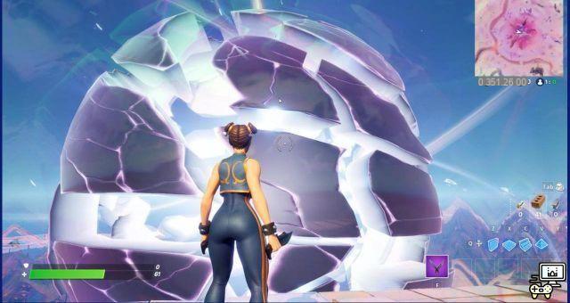 Fortnite Zero Point could explode below Cube Town in season 8