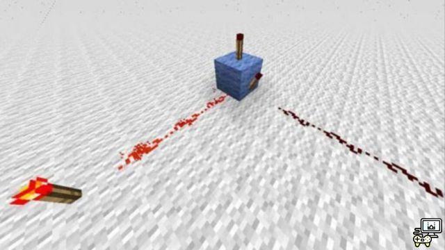 ¿Cómo hacer una antorcha Redstone en Minecraft?