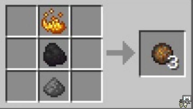 How to make a fire charge in Minecraft?