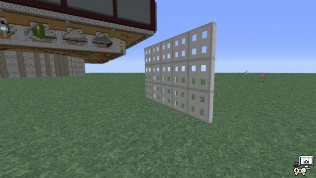How to make an iron trapdoor in Minecraft?