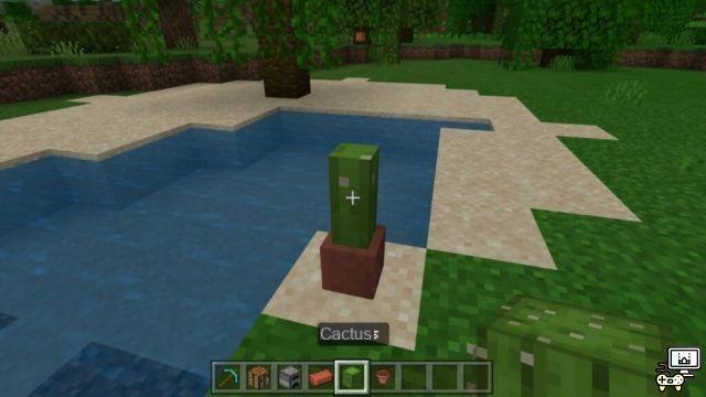 How to make a flower pot in Minecraft?