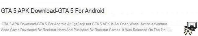Online GTA 5 APK + OBB files are fake and may harm user privacy