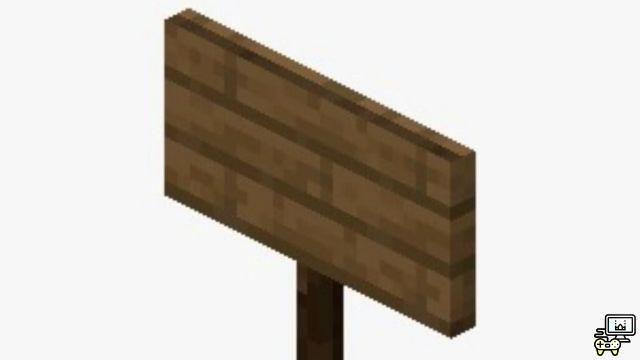 How to make a Sign in Minecraft?