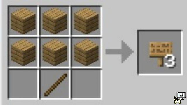 How to make a Sign in Minecraft?