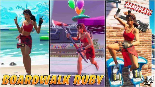 New Fortnite Boardwalk Ruby Skin in the Item Shop: How to get it