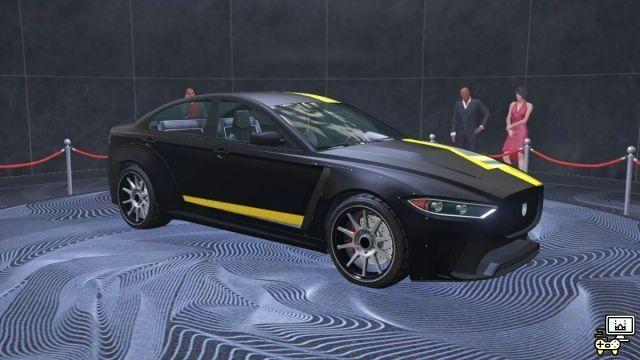 New GTA Online cars have Ocelot Jugular as the Lucky Wheel GTA podium vehicle this week
