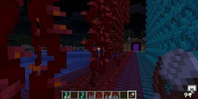 How to grow twisted and weeping vines in Minecraft