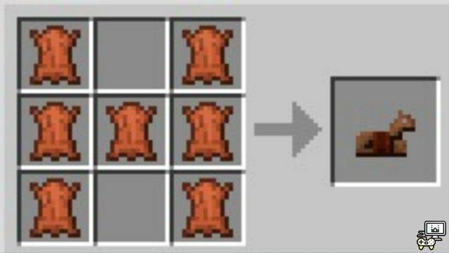 Comment faire une armure de cheval en cuir dans Minecraft ?