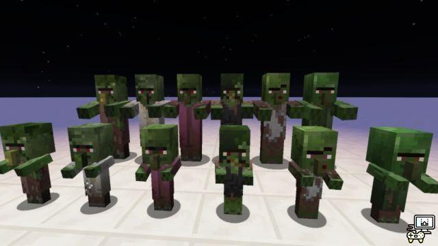 Minecraft Zombie Villager: Spawns, cómo curar y más.