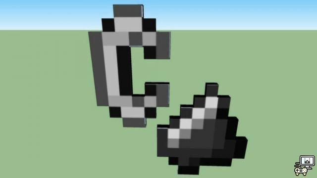 Come realizzare una pietra focaia e acciaio in Minecraft?