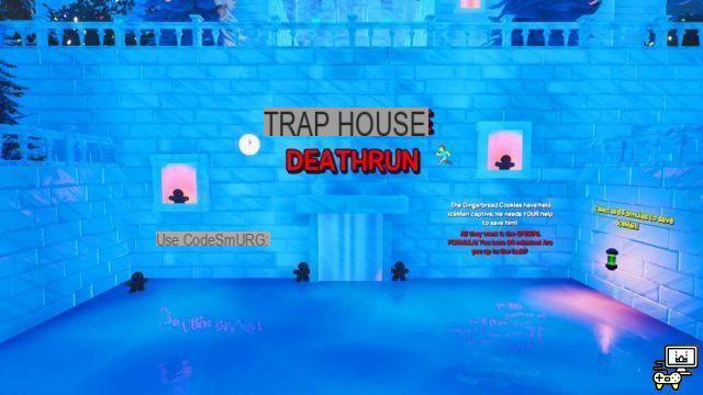 How to play Fortnite Trap House Deathrun map on Creative and its code