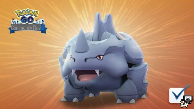 Rhyhorn est l'espèce de février pour la Journée communautaire Pokémon Go