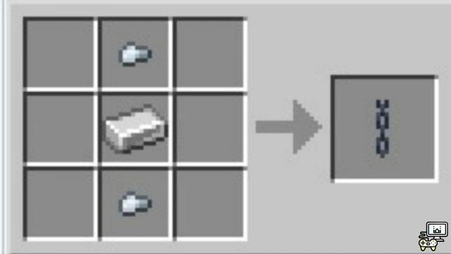 How to make a chain in Minecraft: materials, uses and more!