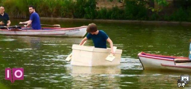 Redditor builds and pilots Minecraft boat in real life