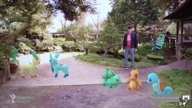 Pokémon GO est testé sur le casque de réalité mixte Microsoft HoloLens 2