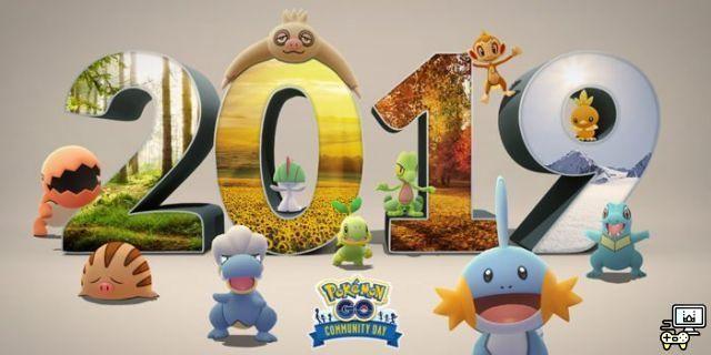 Pokémon Go : les espèces de la journée communautaire de décembre 2019
