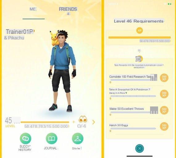 Pokémon GO introduce il livello 50 con più sfide e la sesta generazione