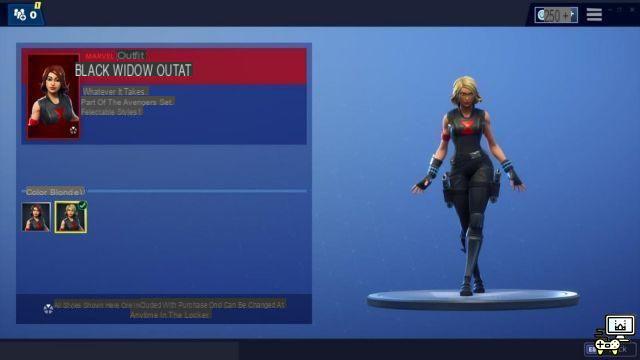 Fortnite Black Widow Outfit in the Item Shop: How to get it in Season 7