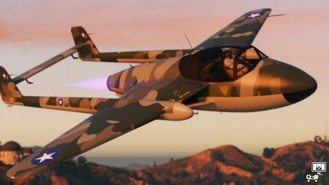 Los 5 aviones más rápidos de GTA online