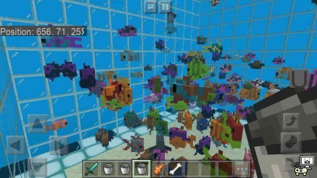 Minecraft Tropical Fish: engendros, usos y más.