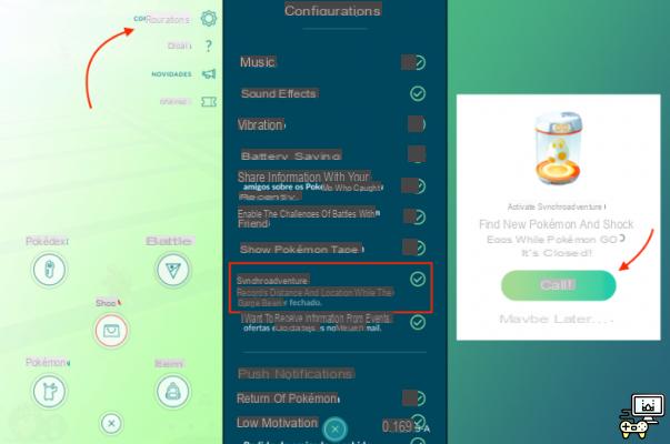 Cómo activar sycroadventure en Pokémon Go [Google Fit y Apple Watch]