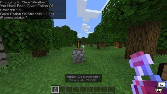How to make a Potion of Strength in Minecraft?