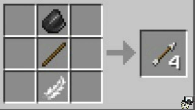 Come realizzare una freccia in Minecraft: materiali, usi e altro!