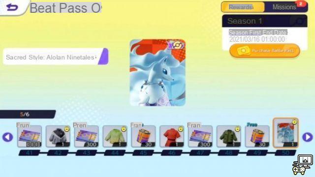 Pokémon Unite appare con Battle Pass nei video trapelati