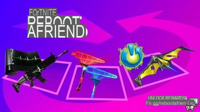 Programma Fortnite Presenta un amico nella stagione 8: come partecipare e premi gratuiti