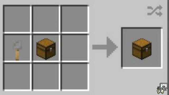 Come creare un forziere bloccato in Minecraft?