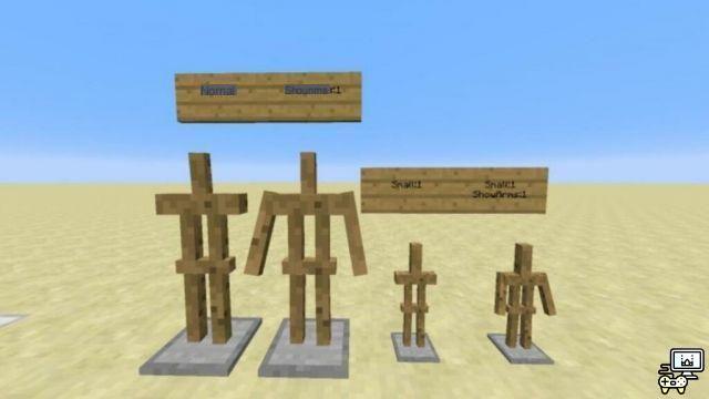How to make an armor stand in Minecraft: recipe, materials, uses and much more!