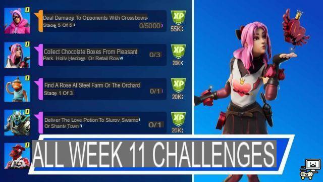 Desafíos de la semana 7 de la temporada 11 de Fortnite: todas las nuevas misiones épicas y legendarias lanzadas