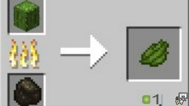 How to make green paint in Minecraft?